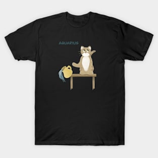 Aquarius cat T-Shirt